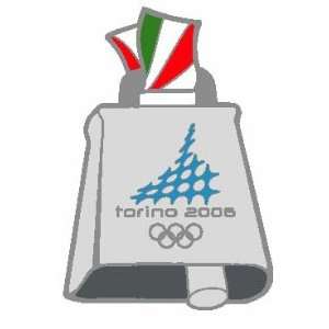  Torino 2006 Winter Olympics Ski Bell Pin Sports 