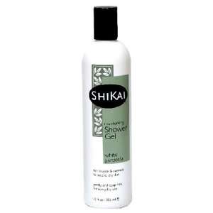  ShiKai Shower Gel, Moisturizing, White Gardenia, 12 Ounces 