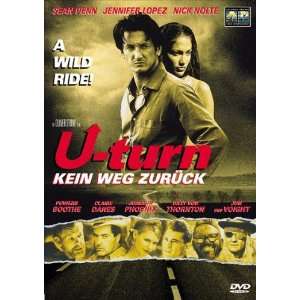  U Turn Poster German 27x40 Sean Penn Jennifer Lopez Claire 