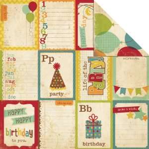 Flash Cards Happy Day Double Sided Elements 12X12 Simple 