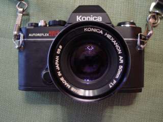   TC 35mm CAMERA WITH HEXANON AR 50mm 1.7 PRIME LENS VERY NICE  