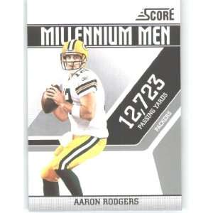  2011 Score Millennium Men #1 Aaron Rodgers   Green Bay Packers 