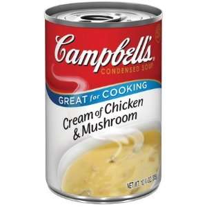 Campbells Cream of Chicken with Mushroom, 10.75 oz, 6 ct (Quantity of 