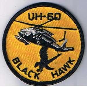 PATCH ARMY UH 60 BLACKHAWK BLACK HAWK HELICOPTER UH 60  