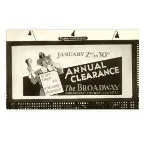  The Broadway Billboard Giclee Poster Print, 32x24