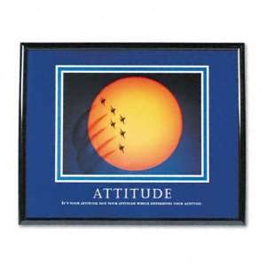  Advantus Customer Care Framed Motivational Print, 30W X 