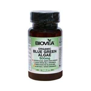  BLUE GREEN ALGAE (Organic) 500mg 60 Tablets Health 