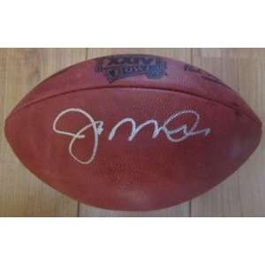  Joe Montana Autographed Football   Super Bowl XXIV HOLO 