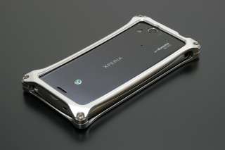 SonyEricsson XPERIAarc,arc S bumper cover SILVER made in JAPAN 