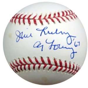  Jim Lonborg Autographed/Hand Signed MLB Baseball Cy Young 