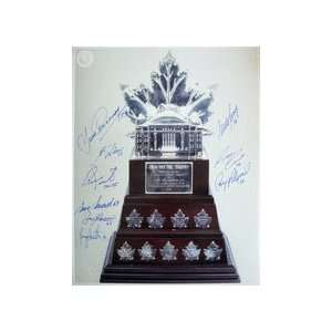  Conn Smythe Winners Autographed Trophy 11 x 14 