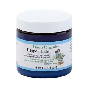    Dodo Organics Diaper Balm, 4 Ounce Jars