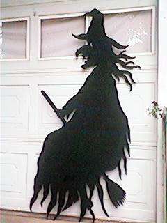 Lot Halloween Yard Art Patterns Plans Ghost Witch Saw  