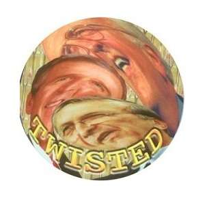  Infamous Network   Twisted   Round Stickers 3 Health 