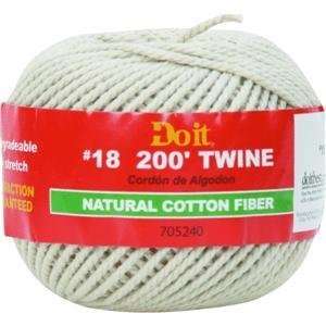    Do it Cotton Twine, #18 200 COTTON TWINE