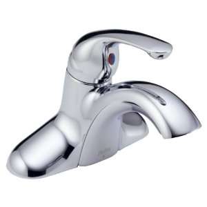 Delta Innovations Chrome 1 Handle WaterSense Bathroom Faucet (Drain 