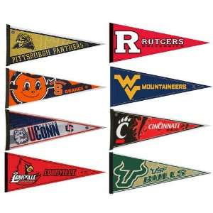  Big East Conference College Pennant Set