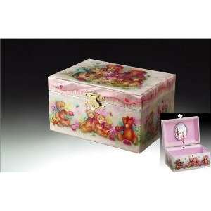   Musical Jewelry Box With Twirling Ballerina