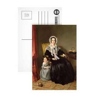  The Reading Lesson by John Callcott Horsley   Postcard 