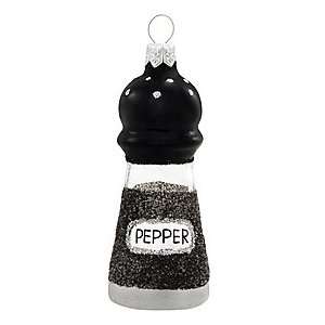  Pepper Shaker Glass Ornament