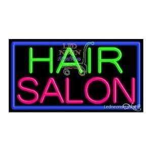 Hair Salon Neon Sign 20 inch tall x 37 inch wide x 3.5 inch deep 