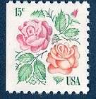 US 1737 Mint NH VF Medallion Roses Booklet Single