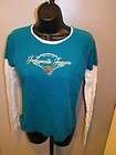 NEW Jacksonville Jaguars Womens XLarge XL Teal Reebok Tissue T Shirt 