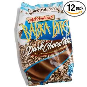 Thou Shall Snack Dark Chocolate Babka Bites, 4 Ounce Bags (Pack of 12)