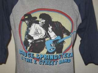   BRUCE SPRINGSTEEN E STREET BAND T Shirt MEDIUM concert rock 80s  