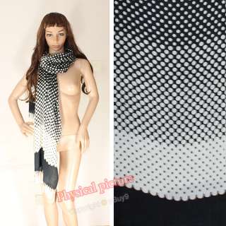Fashion womens Cashmere Cotton Brown Leopard scarf shawls wrap 