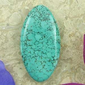  53mm green turquoise marquise pendant bead