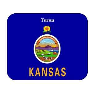  US State Flag   Turon, Kansas (KS) Mouse Pad Everything 