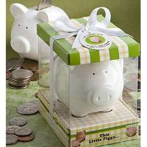  Baby Shower Favors  This Little Piggy Ceramic Bank (20 