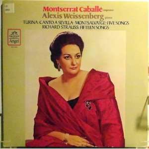 Turina Canto A Sevilla / Montsalvatge Five Songs / Strauss Fifteen 
