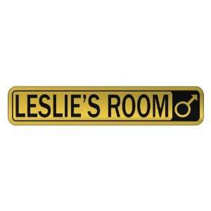   LESLIE S ROOM  STREET SIGN NAME