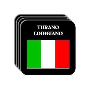  Italy   TURANO LODIGIANO Set of 4 Mini Mousepad Coasters 