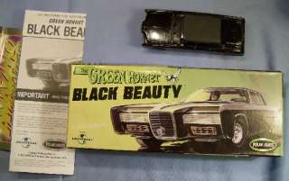 Black Beauty Model, Green Hornet Car, with Box Polar Lights ©1998 
