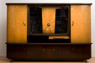 Art Deco Cabinet Wall Unit Credenza Emile Jacques Ruhlman Era  