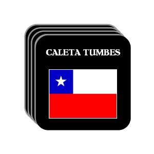  Chile   CALETA TUMBES Set of 4 Mini Mousepad Coasters 