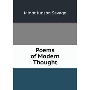  Poems of Modern Thought Minot Judson Savage Books