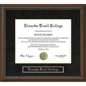  Lincoln Trail College Diploma Frame