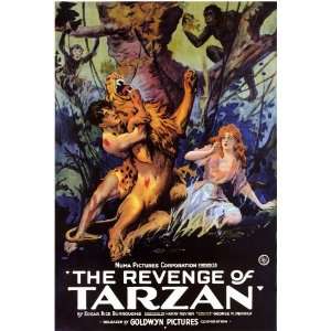   Revenge of Tarzan (1920) 27 x 40 Movie Poster Style A