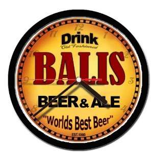  BALIS beer and ale wall clock 
