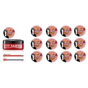 Gatsby Hair Styling Wax Power & Spike 75g. (Pack Of 12)