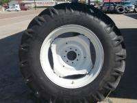 TWO 16.9x30,16.9 30 JOHN DEERE 5400 Bar Lug 8 Ply Tractor Tires on 8 