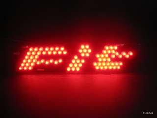 77DD Red LED High Mount STOP Brake Light HONDA Fit 1st Gen 03 08 