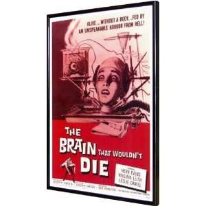Brain That Wouldnt Die, The 11x17 Framed Poster 