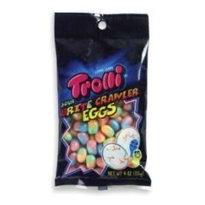  Trolli Sour Brite Crawler Eggs, 3.5oz Bag (Case of 12 