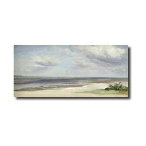  A Beach On The Baltic Sea At Laboe 1842 Giclee Print