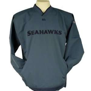  Seattle Seahawks Club Pass Pullover Windshirt / Jacket 